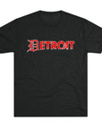 Detroit Triblend T-Shirt | Old English Detroit Tee | Super Soft Vintage Detroit Shirt | Premium Detroit Streetwear | Motor City Tee