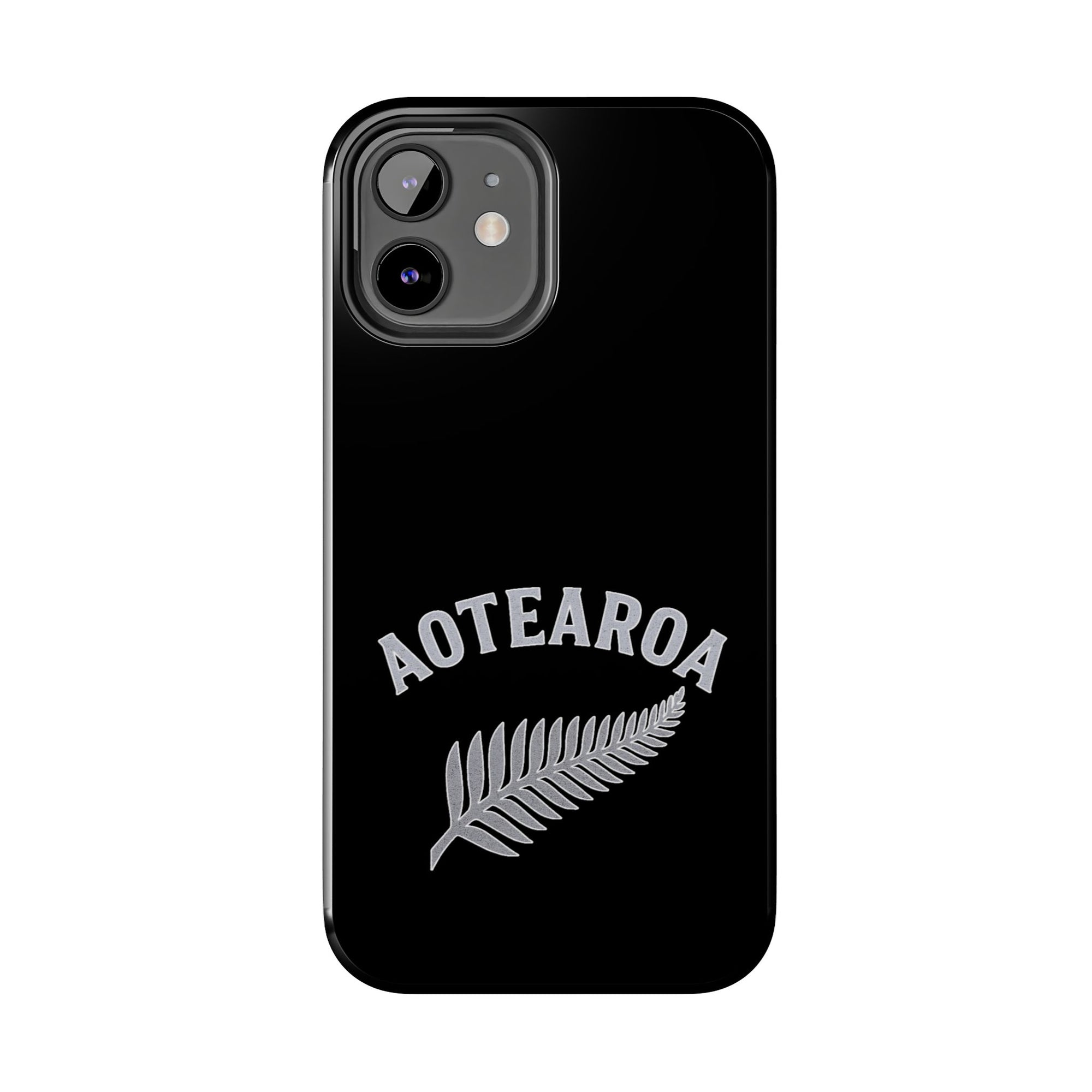 Aotearoa Phone Case | Silver Fern Phone Case | New Zealand iPhone Case | Kiwi Phone Case | Fern Design Phone Cover | NZ Pride Case