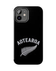 Aotearoa Phone Case | Silver Fern Phone Case | New Zealand iPhone Case | Kiwi Phone Case | Fern Design Phone Cover | NZ Pride Case
