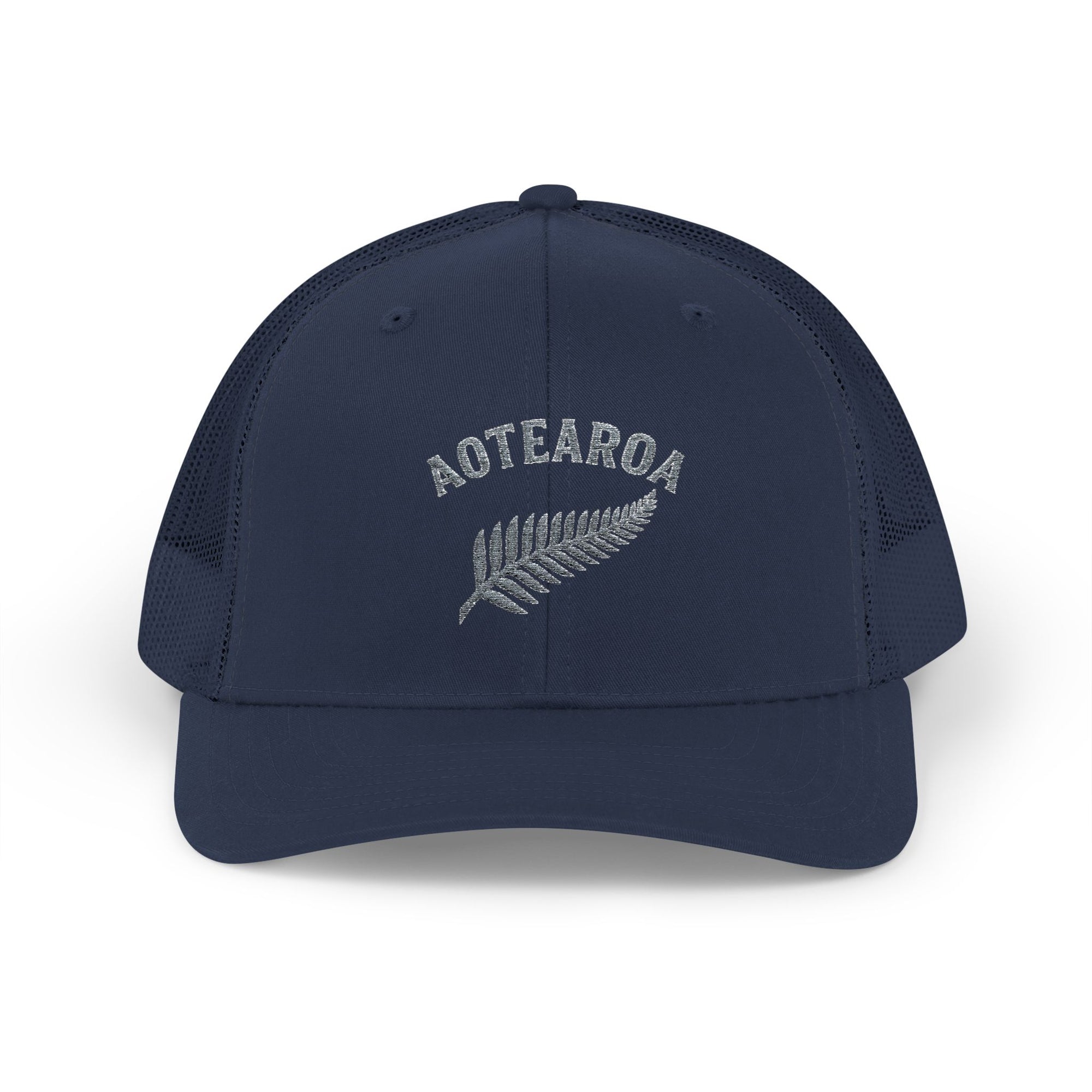 Aotearoa Hat Embroidered | Silver Fern Hat | New Zealand Cap | Kiwi Hat | NZ Pride Hat | Minimalist Snapback Trucker Hat