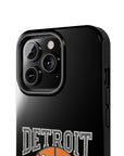 Detroit Bad Boys Phone Case | Basketball Skull Design - Tough Case