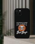 Detroit Bad Boys Skull Basketball Phone Case - Magnetic Impact-Resistant Case