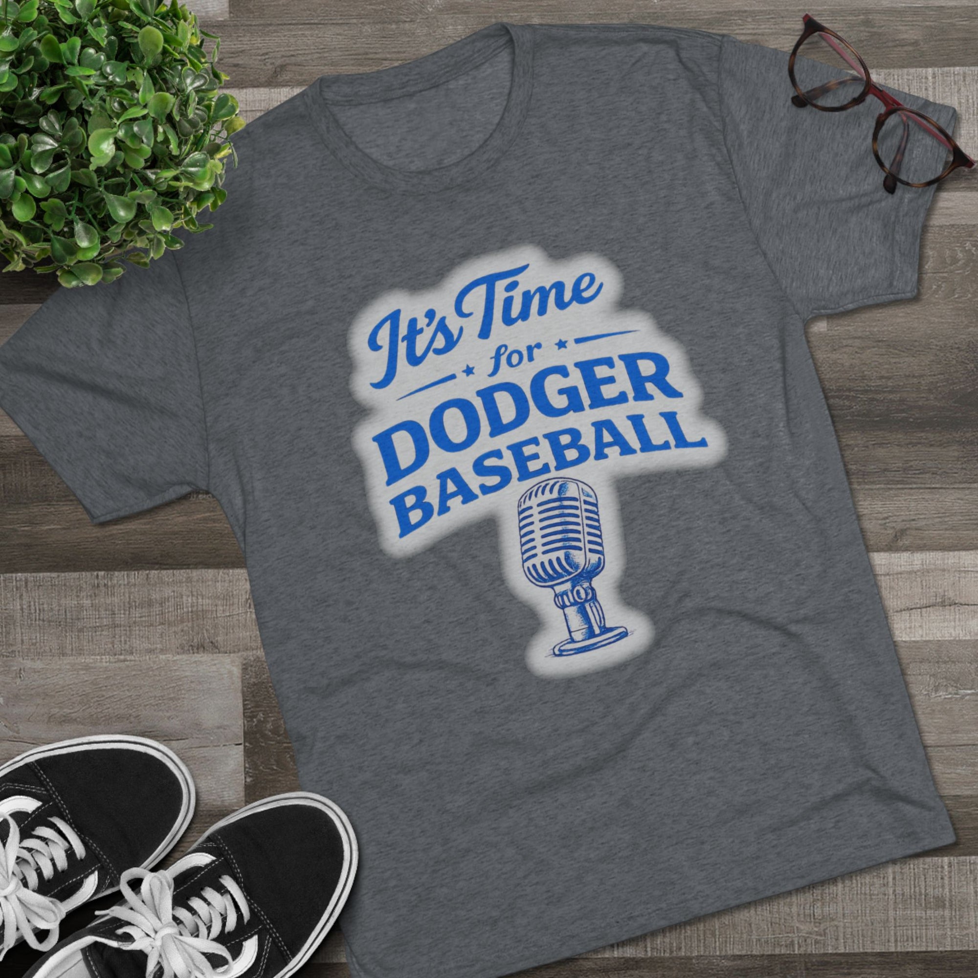 It's Time for Dodger Baseball Shirt, Vintage Dodgers Fan Tee, Baseball Broadcaster Tribute Shirt, LA Baseball Fan Gift