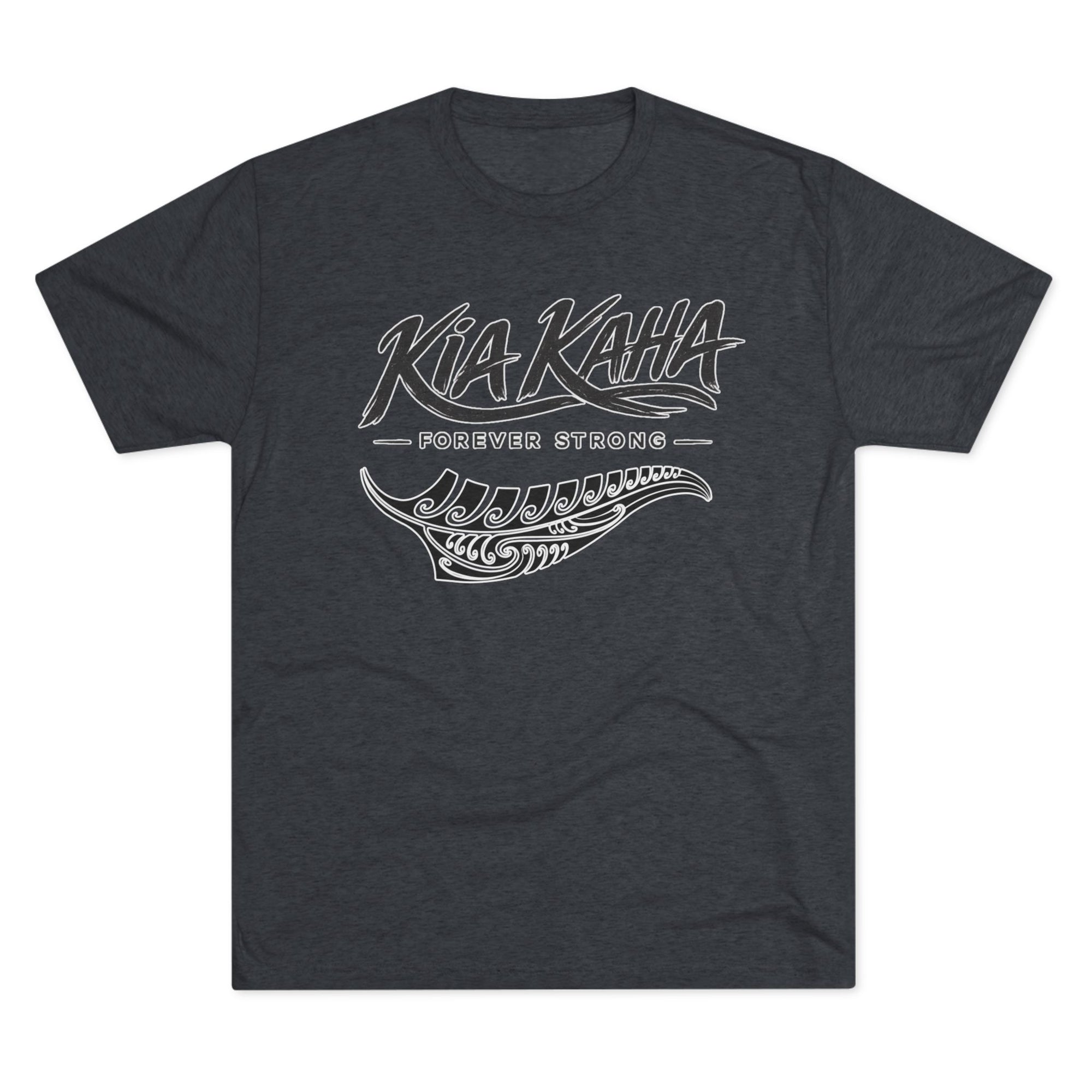Kia Kaha Forever Strong Tee | Maori Koru Fern Design