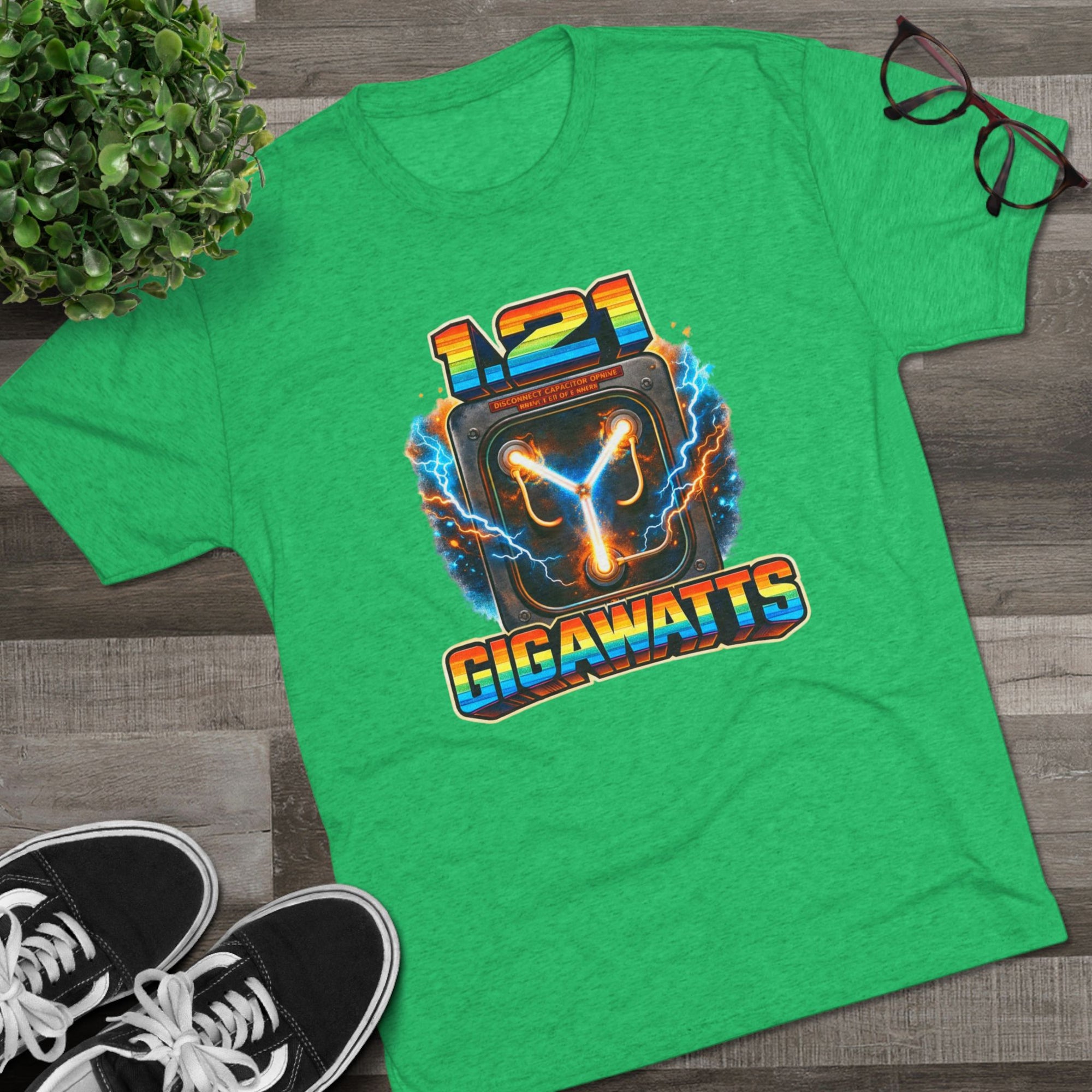 1.21 Gigawatts Shirt, Flux Capacitor Tee, Back To The Future Gift, 80s Movie Fan Shirt, Retro Sci Fi Tee, Funny 80s Gift For Him