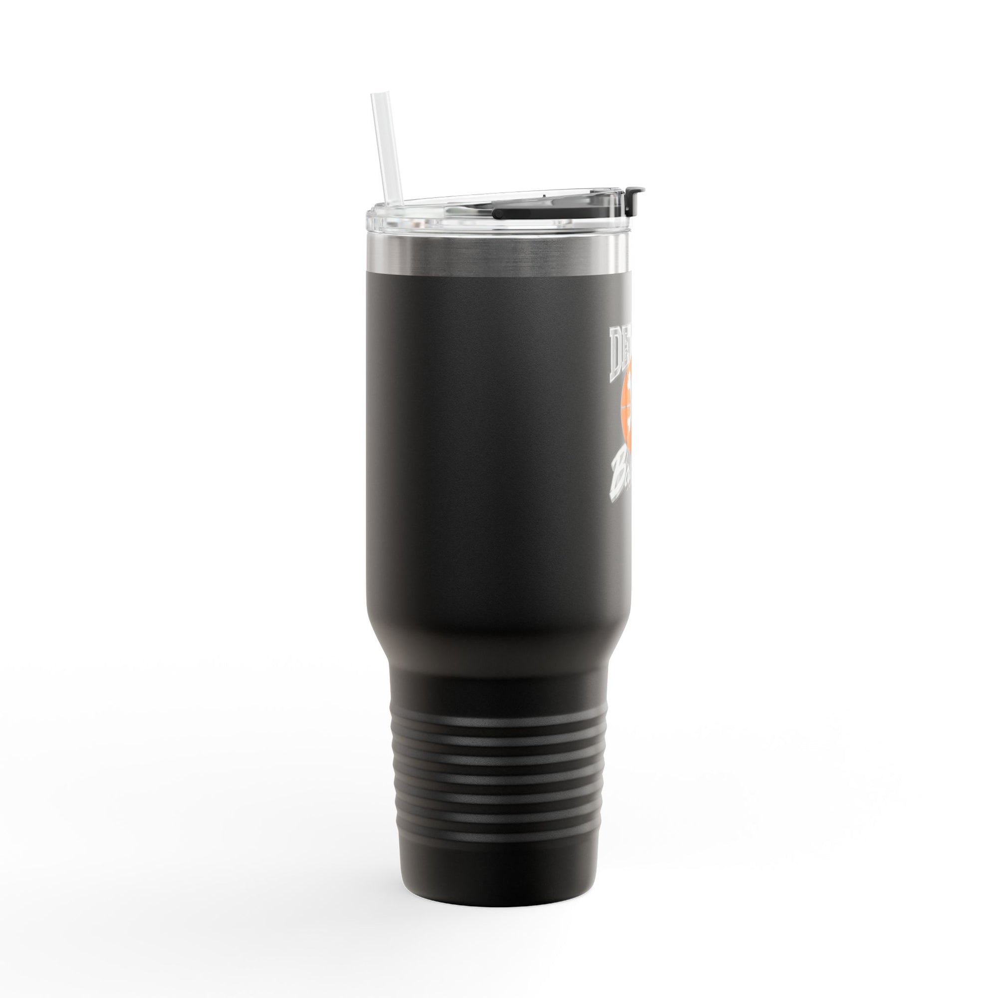 Bad Boys Detroit 40oz Tumbler | Stanley Style Cup | Detroit Basketball Tumbler | Retro Basketball Mug | Insulated Travel Mug | Pistons Cup