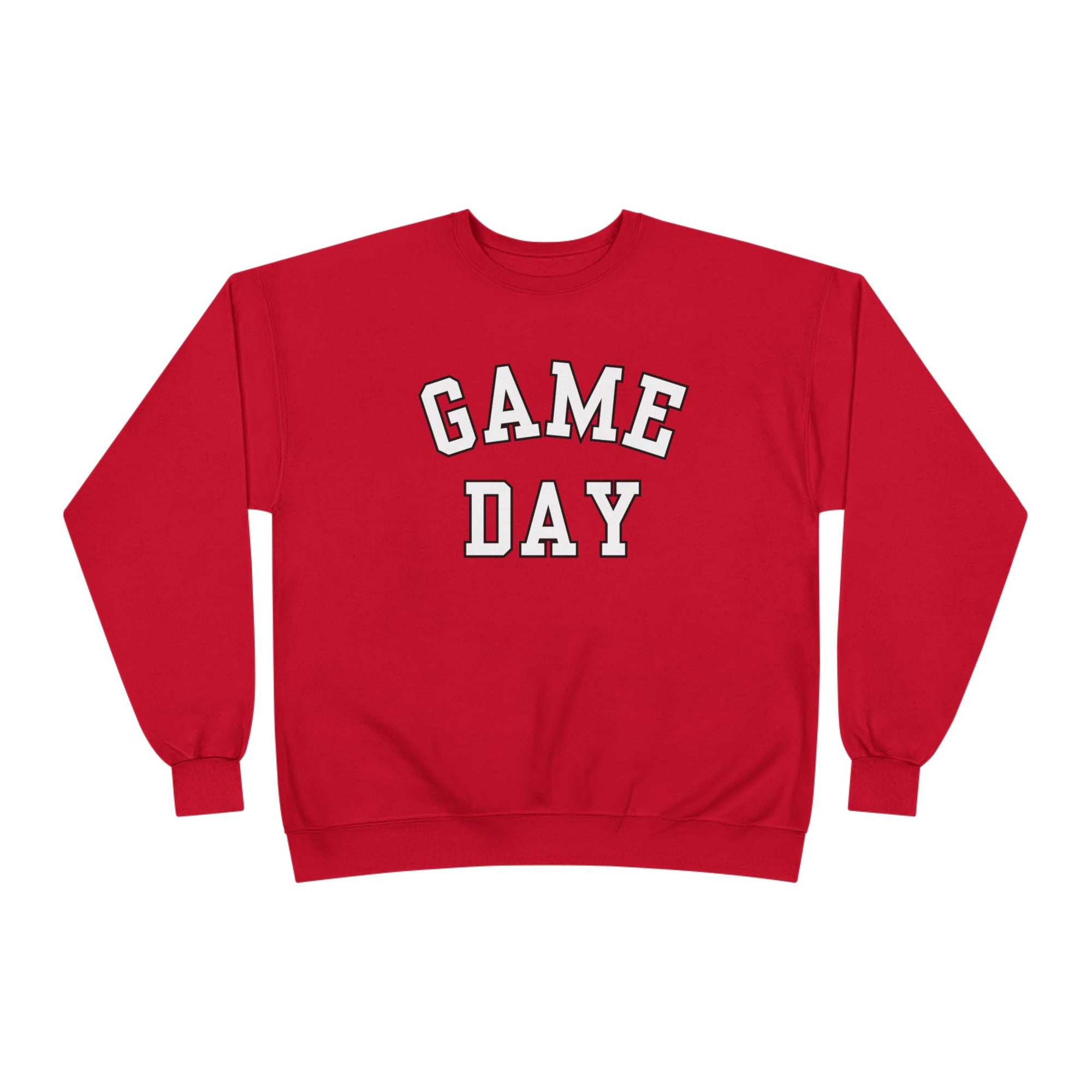 Game Day Crewneck Sweatshirt | Collegiate Lettering, Sports Fanwear