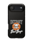 Detroit Bad Boys Skull Basketball Phone Case - Magnetic Impact-Resistant Case