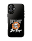 Detroit Bad Boys Skull Basketball Phone Case - Magnetic Impact-Resistant Case