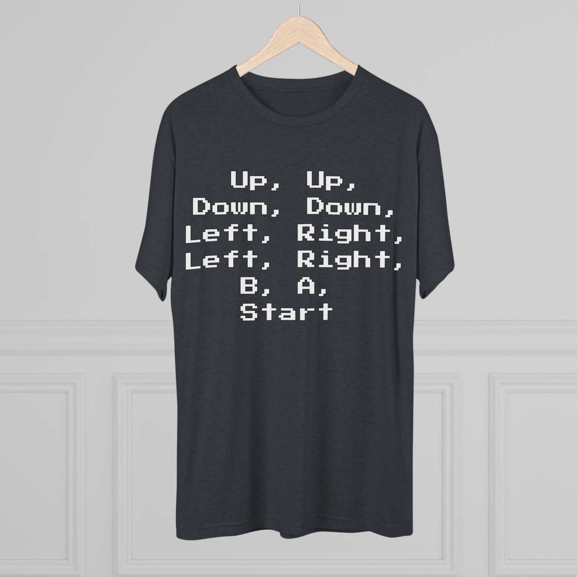 Contra Code Shirt | Up Down Cheat Code Tee | Retro Gaming Shirt | Gamer Nostalgia Tee | Vintage Arcade Shirt | Classic Gamer Gift