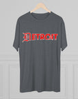 Detroit Triblend T-Shirt | Old English Detroit Tee | Super Soft Vintage Detroit Shirt | Premium Detroit Streetwear | Motor City Tee