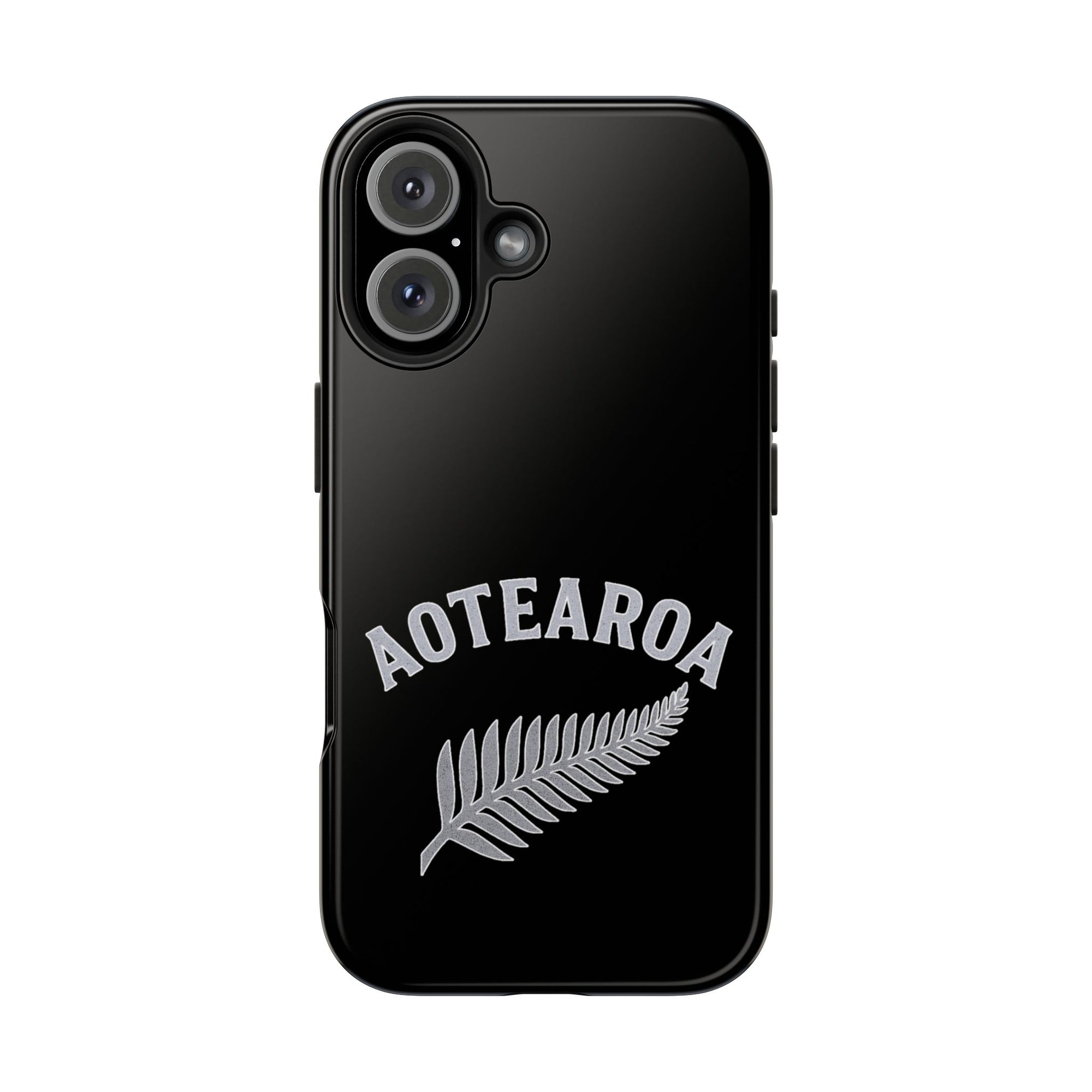Aotearoa Phone Case | Silver Fern Phone Case | New Zealand iPhone Case | Kiwi Phone Case | Fern Design Phone Cover | NZ Pride Case