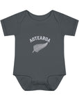 New Zealand Baby Onesie | Aotearoa Baby Outfit | Kiwi Infant Bodysuit | NZ Baby Clothes | Silver Fern Baby Gift