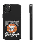Detroit Bad Boys Phone Case | Basketball Skull Design - Tough Case