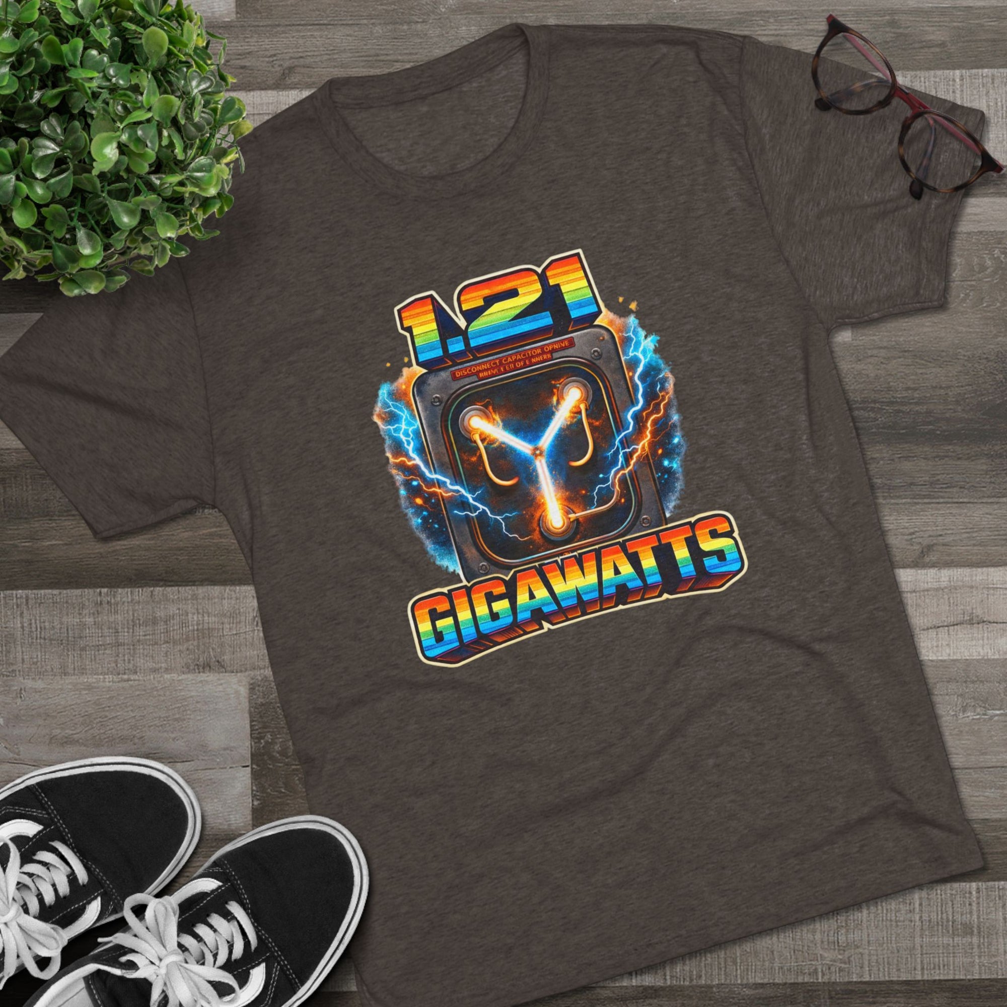 1.21 Gigawatts Shirt, Flux Capacitor Tee, Back To The Future Gift, 80s Movie Fan Shirt, Retro Sci Fi Tee, Funny 80s Gift For Him