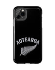 Aotearoa Phone Case | Silver Fern Phone Case | New Zealand iPhone Case | Kiwi Phone Case | Fern Design Phone Cover | NZ Pride Case