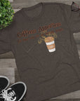 Coffeeus Appearicus Shirt, Funny Coffee T, Magic Coffee Lover Gift, Wizard Coffee Shirt, Triblend Tee, Funny Gift for Her, Book Lover Shirt