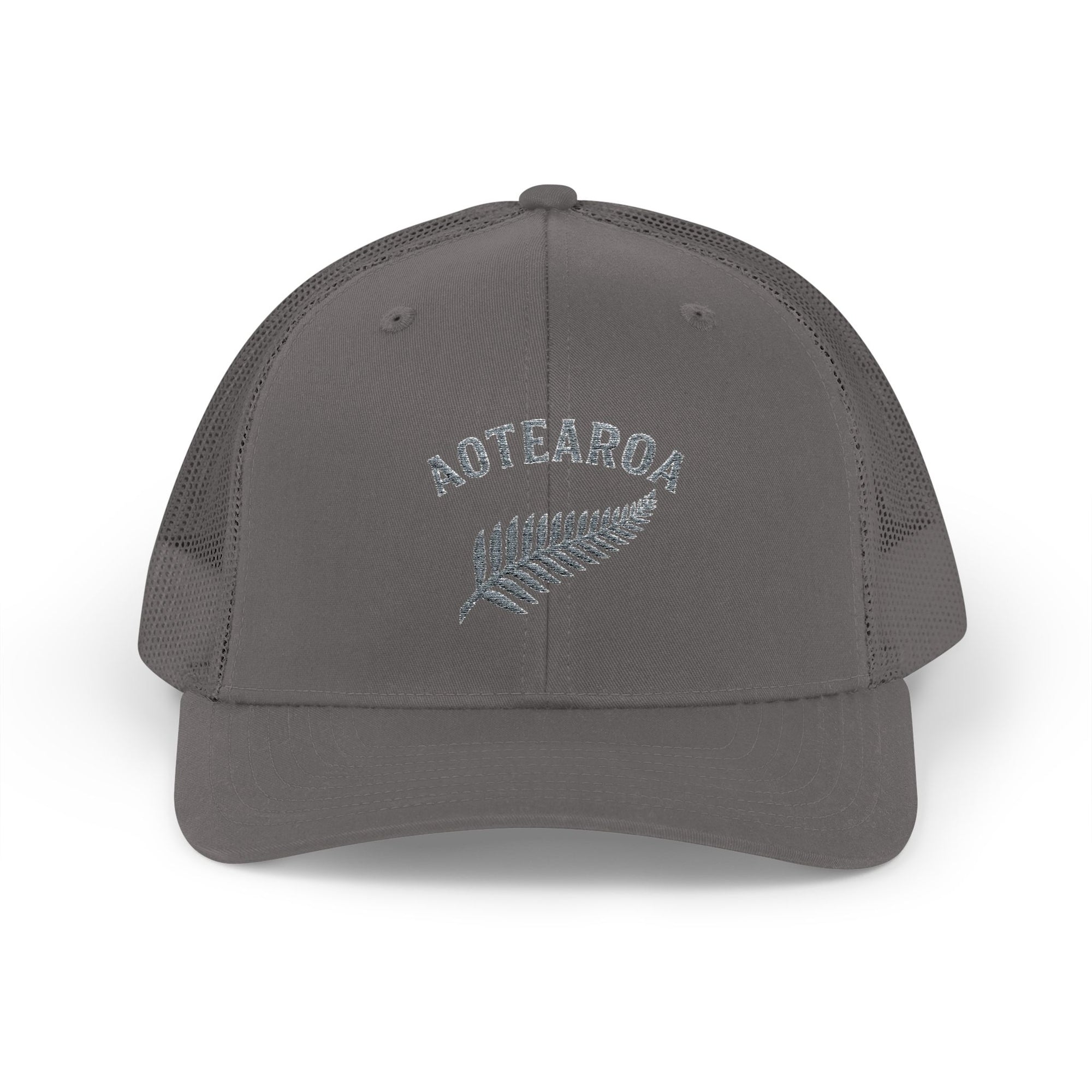 Aotearoa Hat Embroidered | Silver Fern Hat | New Zealand Cap | Kiwi Hat | NZ Pride Hat | Minimalist Snapback Trucker Hat