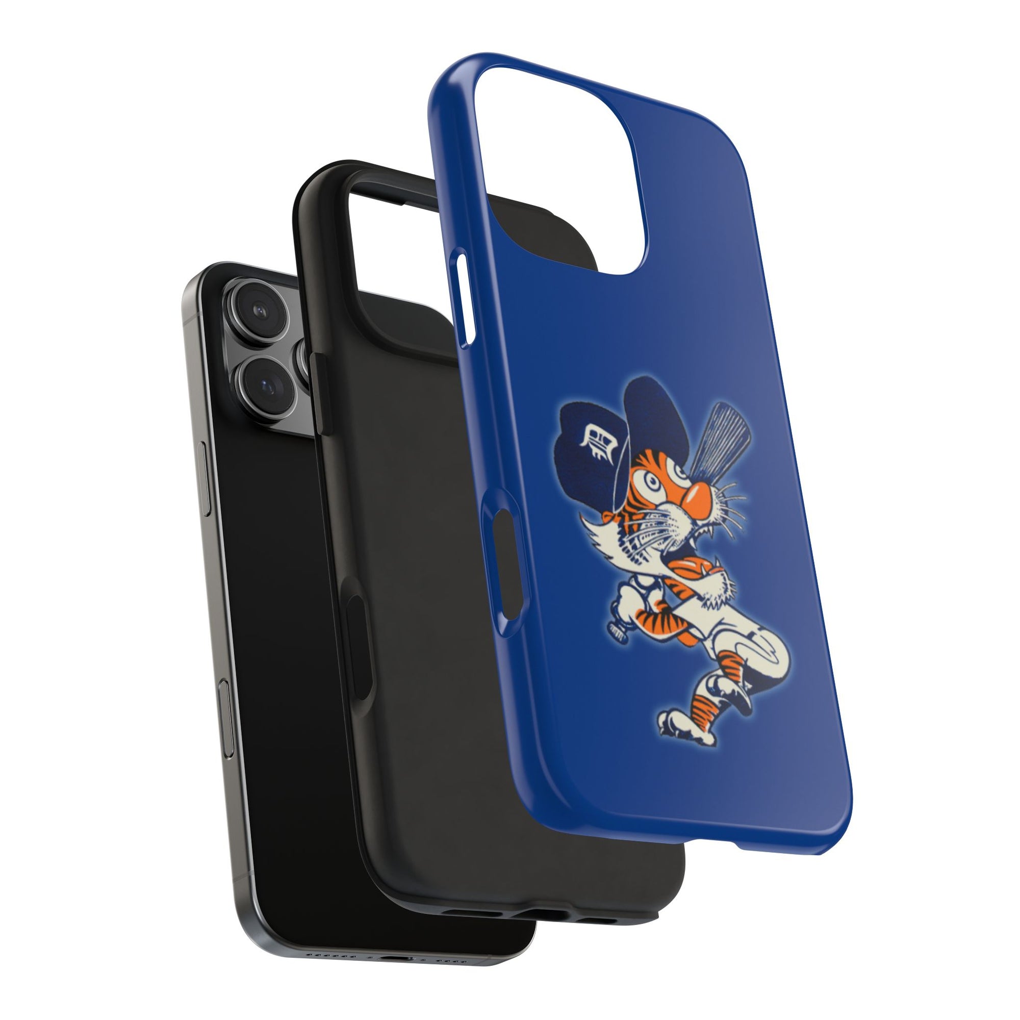 Detroit Tiger Phone Case | Baseball Style iPhone Case | Retro Tiger Case | Detroit Baseball Phone Case | Sports Fan Case