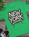 New York City Connection Tee, NYC Graffiti Spray Paint Style, Unisex Shirt for Fans, Street Art Urban Fashion, NYC Lover Gift, Graphic Tee