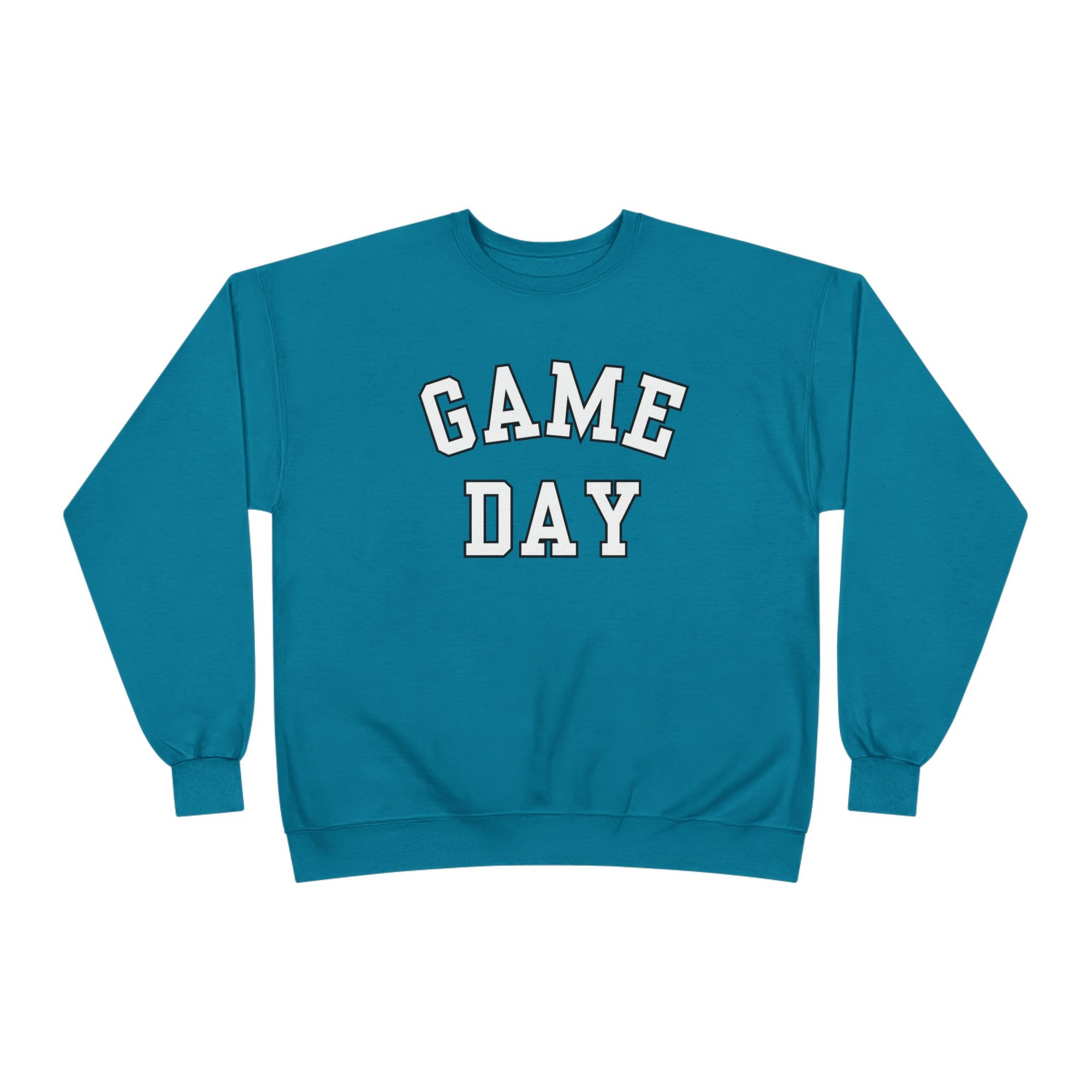 Game Day Crewneck Sweatshirt | Collegiate Lettering, Sports Fanwear