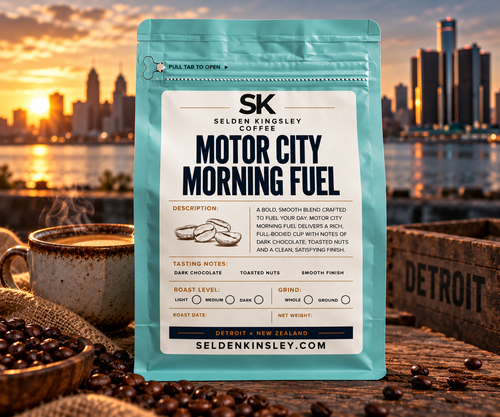Motor City Morning Fuel | Fresh Roasted Costa Rica Coffee | Honey, Fruit & Smooth Finish