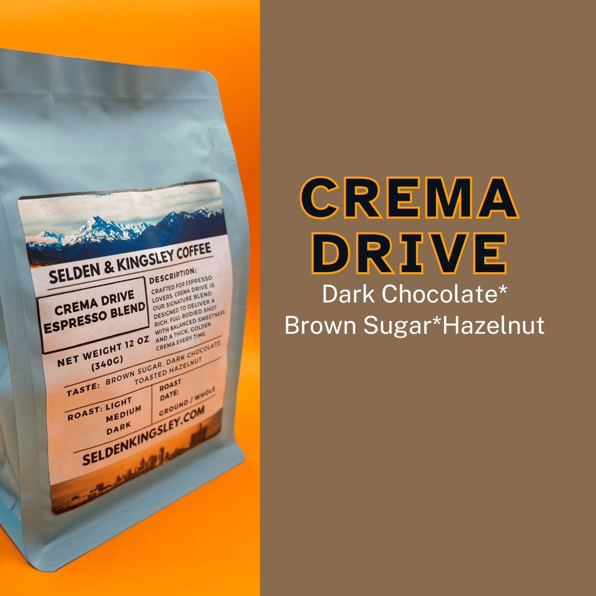 Crema Drive Espresso Blend - Selden & Kingsley