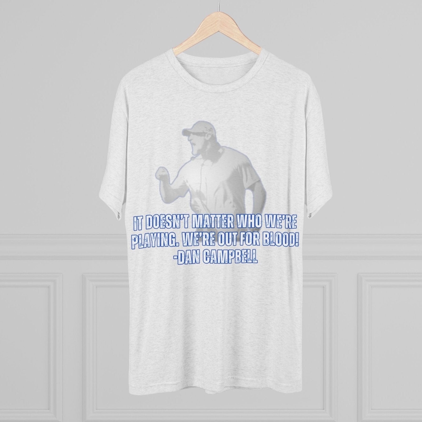 Dan Campbell Quotes &quot;Out for Blood&quot; T-Shirt - Selden &amp; Kingsley