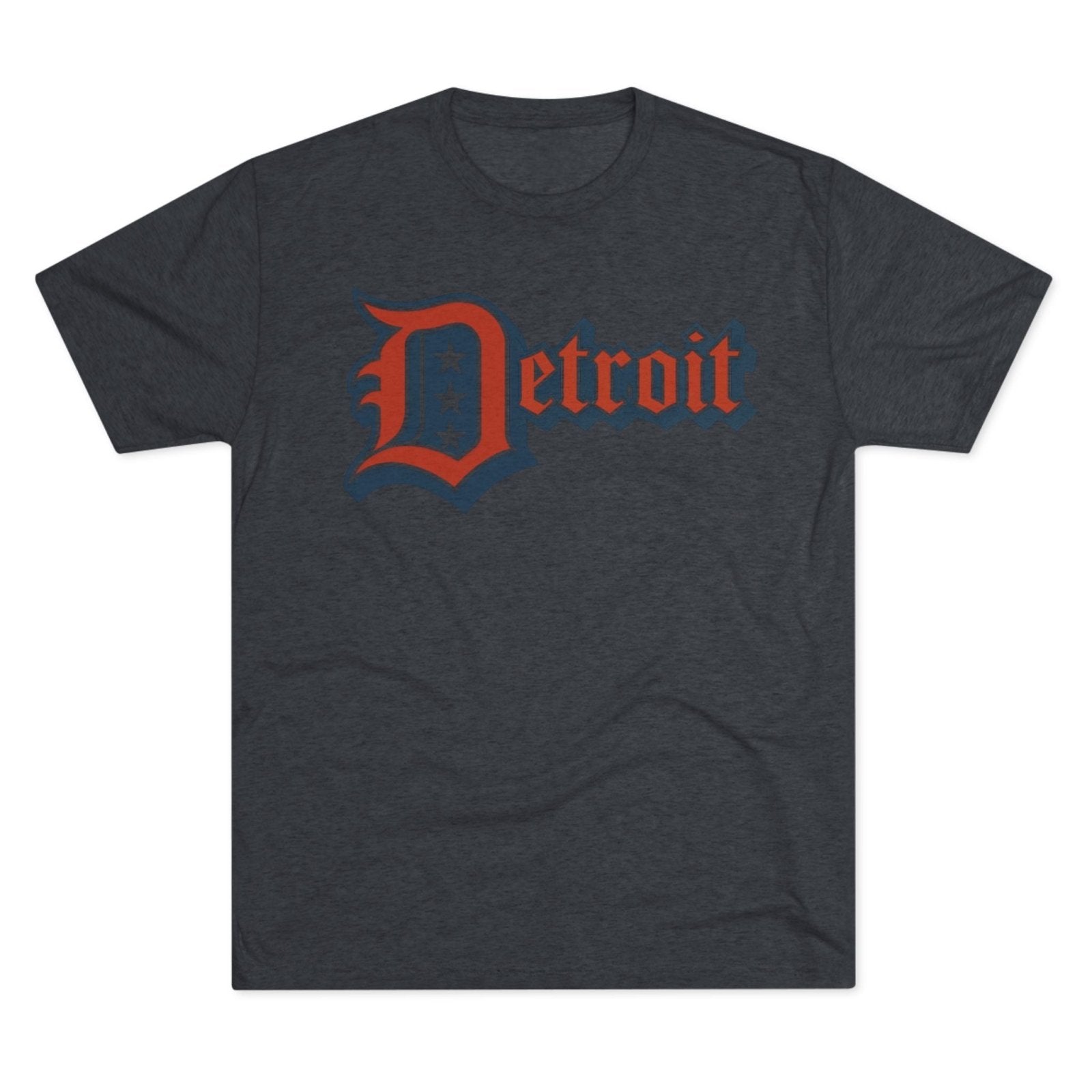 Detroit 4th of July Tri - Blend Tee, Patriotic Unisex Crew Shirt, Holiday Celebration T-Shirt, City Pride Tee, Festive July 4th Apparel - Selden & Kingsley