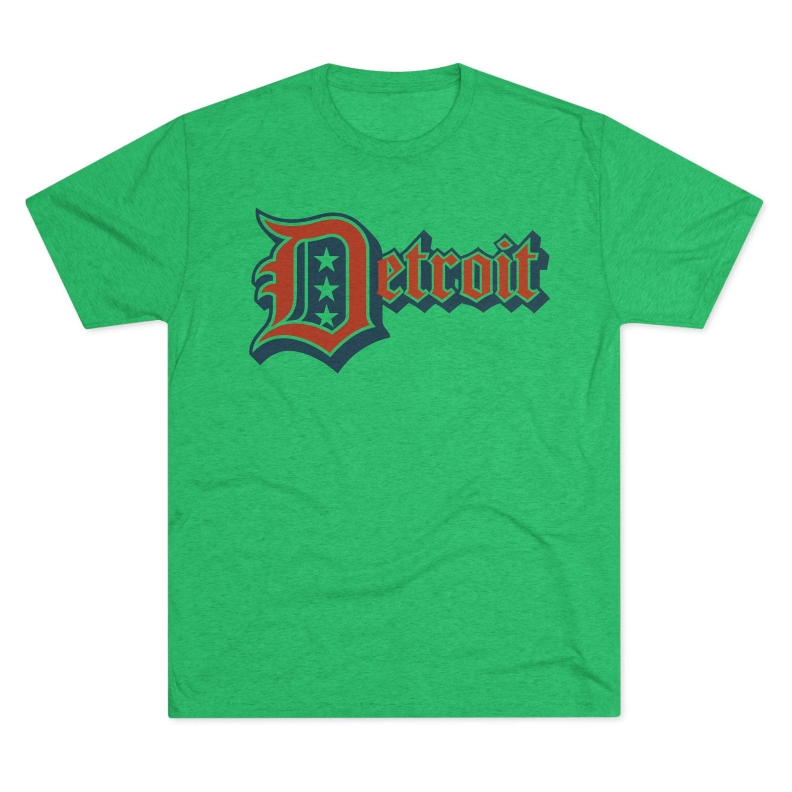 Detroit 4th of July Tri - Blend Tee, Patriotic Unisex Crew Shirt, Holiday Celebration T-Shirt, City Pride Tee, Festive July 4th Apparel - Selden & Kingsley