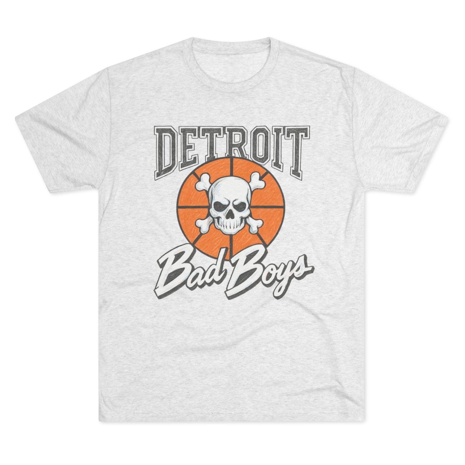 Detroit Bad Boys Champions Tri - Blend Tee, Basketball Era Tee, Back to Back Champions Shirt, Unisex Crew Tee, Pistons Fan Gift - Selden & Kingsley