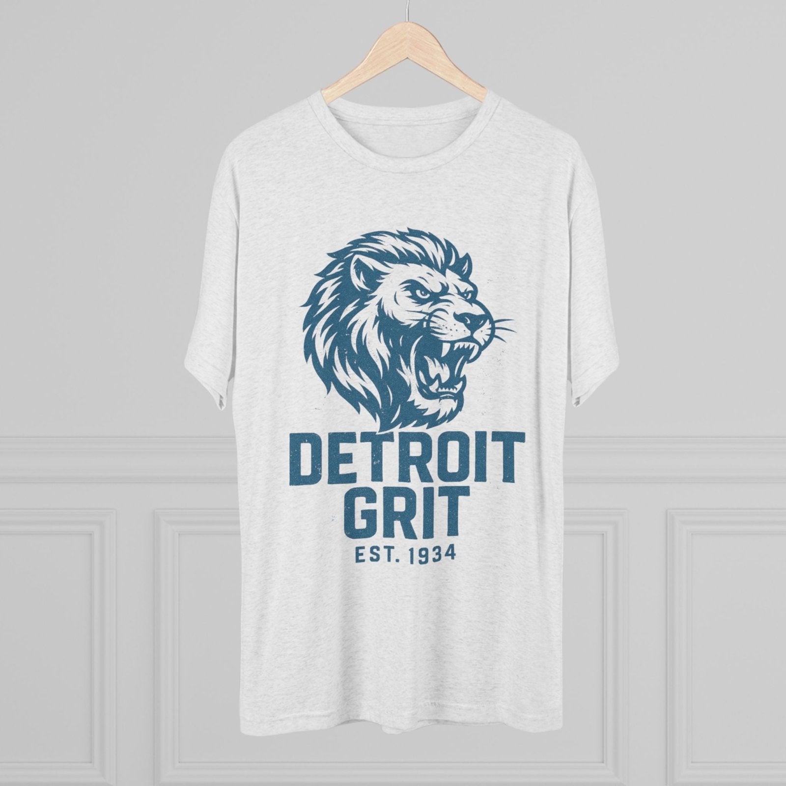 Detroit Lions Football T-Shirt, Motor City Tee, Detroit Pride Shirt, Detroit Sports Fan Apparel, Lions Game Day Top - Selden &amp; Kingsley