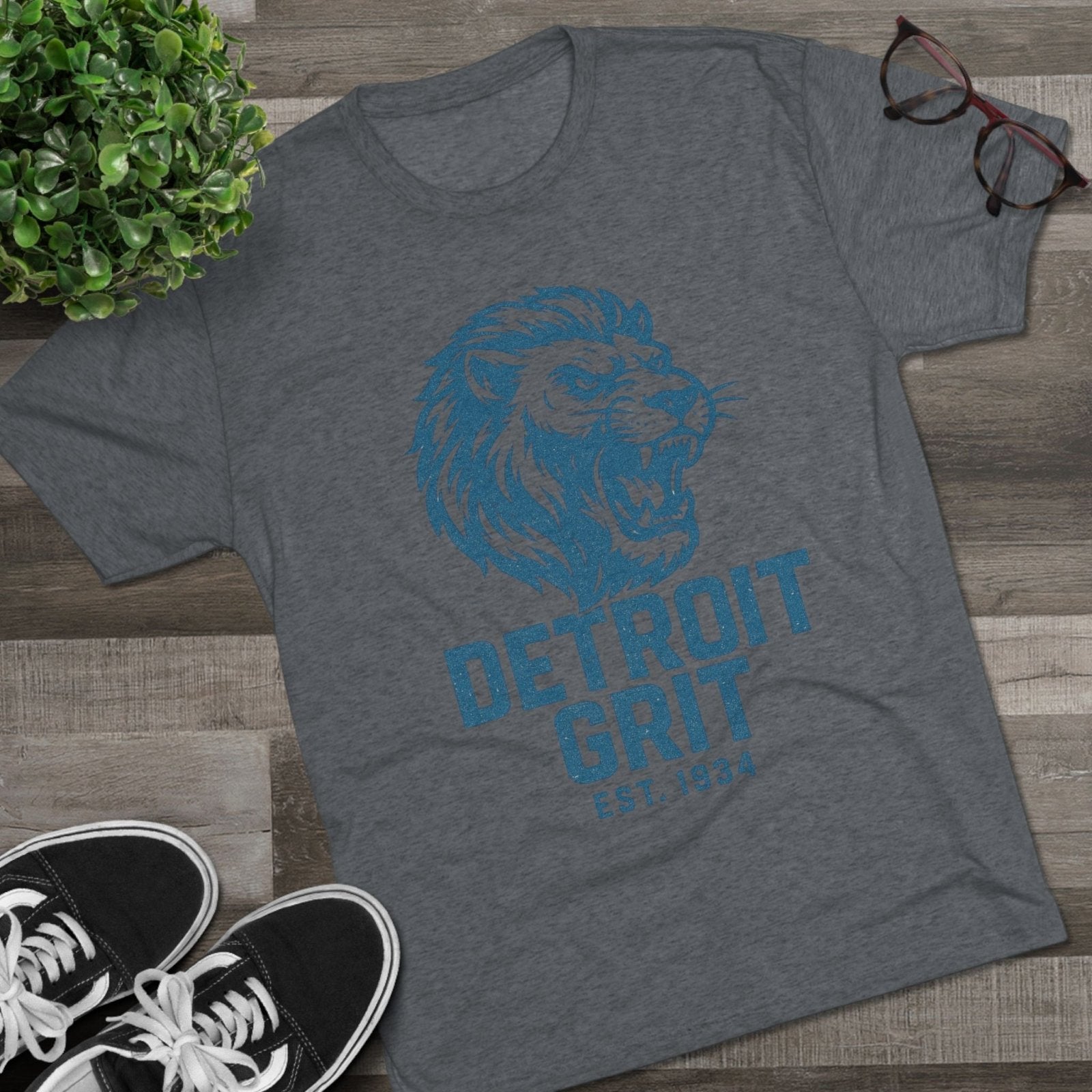 Detroit Lions Football T-Shirt, Motor City Tee, Detroit Pride Shirt, Detroit Sports Fan Apparel, Lions Game Day Top - Selden &amp; Kingsley