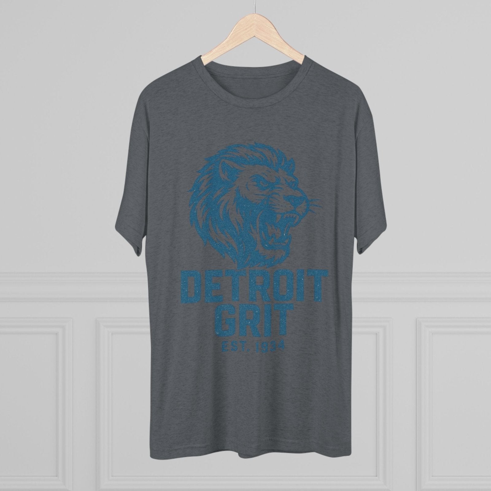 Detroit Lions Football T-Shirt, Motor City Tee, Detroit Pride Shirt, Detroit Sports Fan Apparel, Lions Game Day Top - Selden &amp; Kingsley