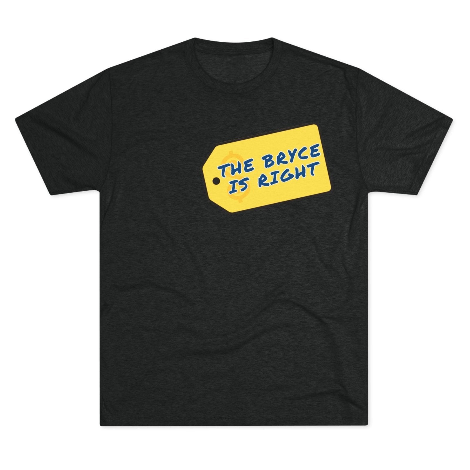 Funny Michigan QB Bryce Unisex Tri - Blend Crew Tee - Price is Right Theme, College Football Fan Shirt, Sports Apparel, Gift for - Selden & Kingsley