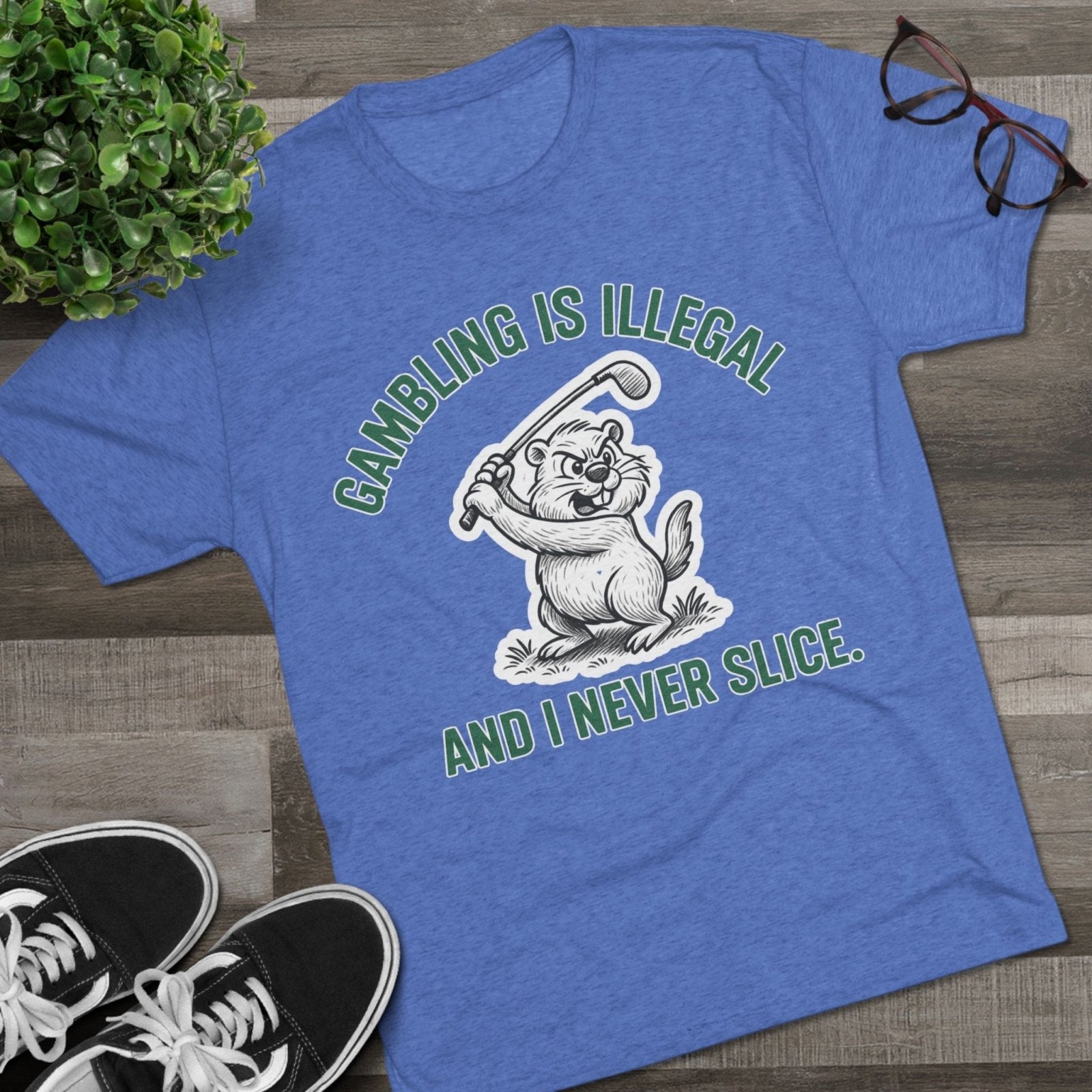 Funny Movie Quote Tee, 80s Film Lines Shirt, Unisex Tri - Blend Crew Tshirt, Bushwood Golf Movies Gift, Vintage Movie Lover Top - Selden &amp; Kingsley