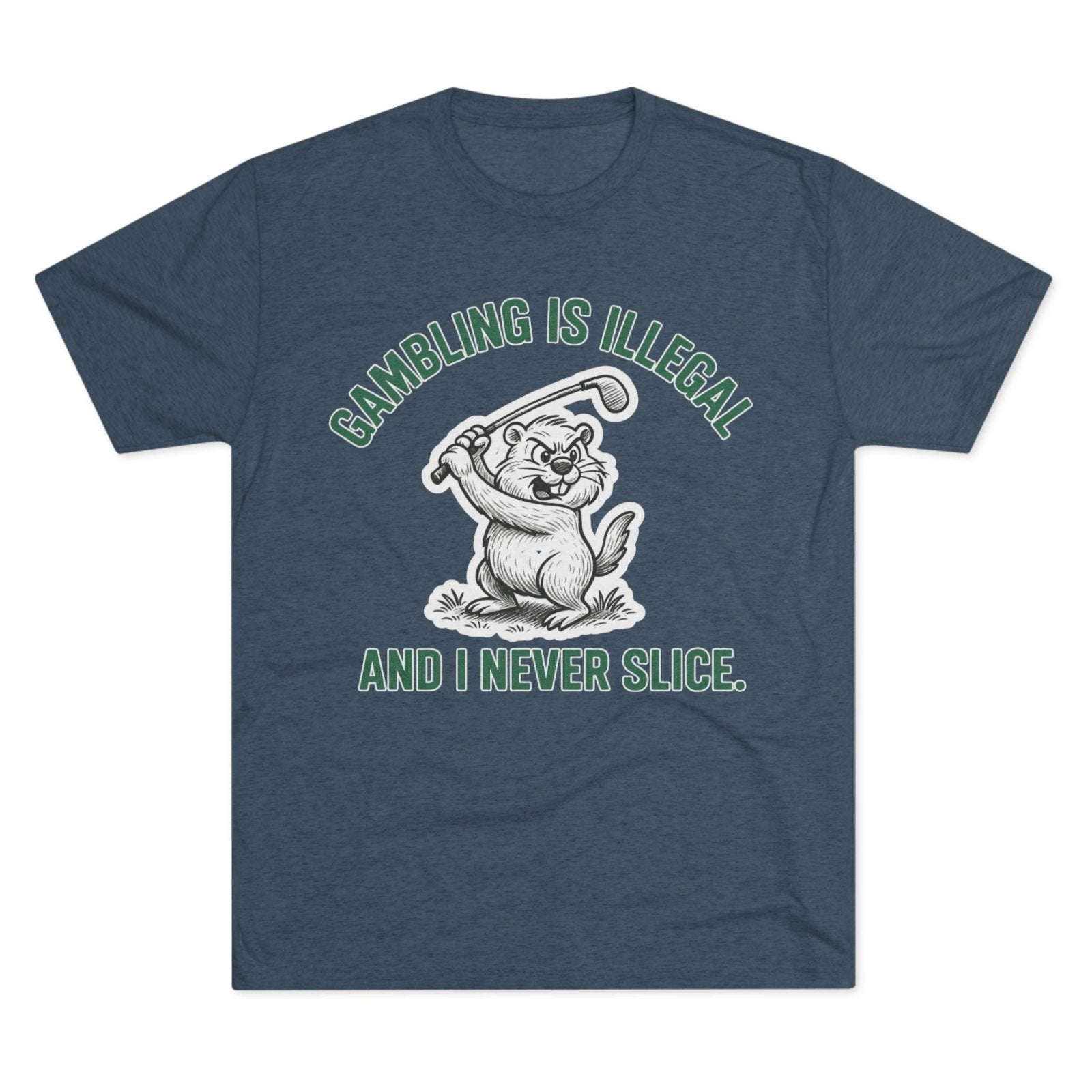 Funny Movie Quote Tee, 80s Film Lines Shirt, Unisex Tri - Blend Crew Tshirt, Bushwood Golf Movies Gift, Vintage Movie Lover Top - Selden &amp; Kingsley