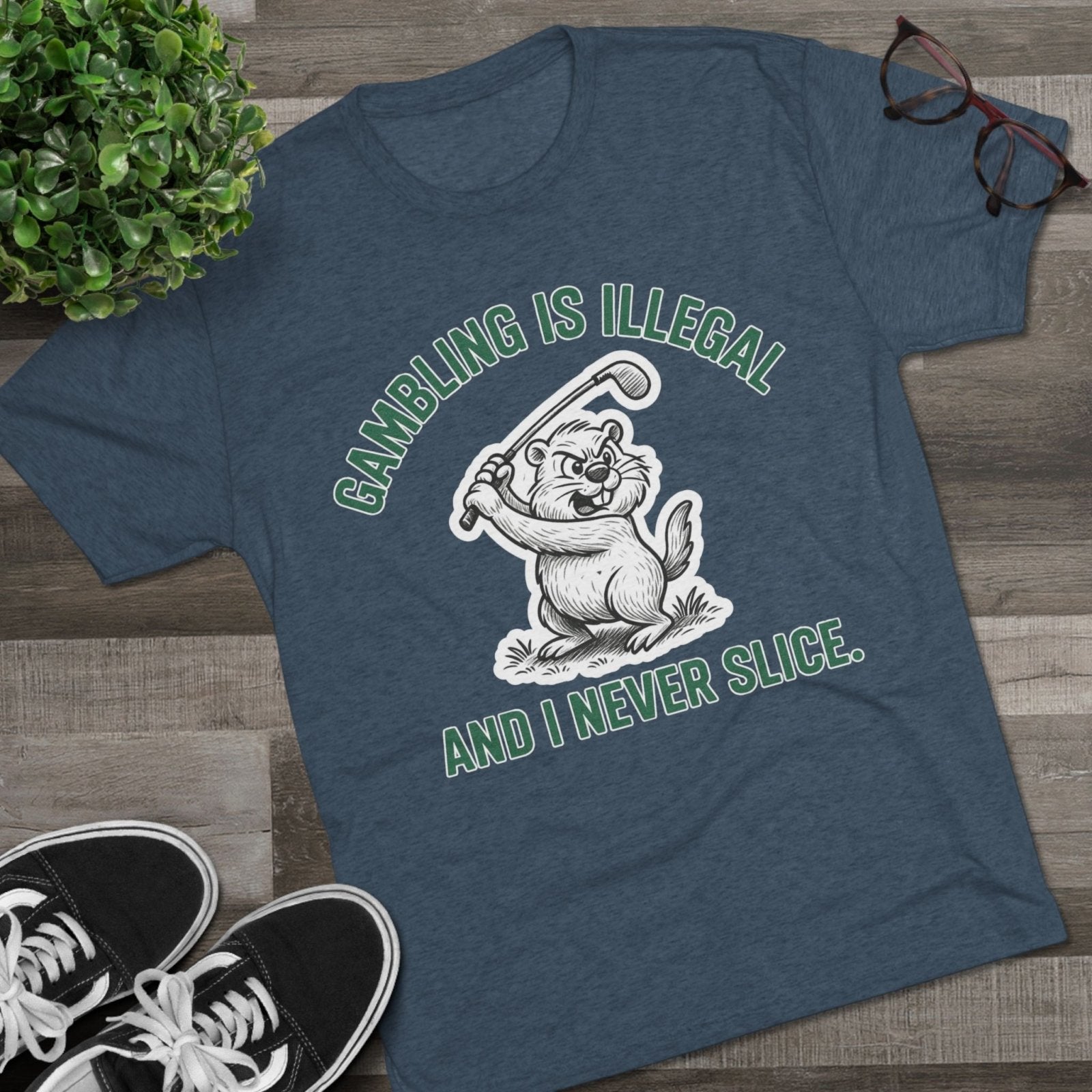 Funny Movie Quote Tee, 80s Film Lines Shirt, Unisex Tri - Blend Crew Tshirt, Bushwood Golf Movies Gift, Vintage Movie Lover Top - Selden &amp; Kingsley