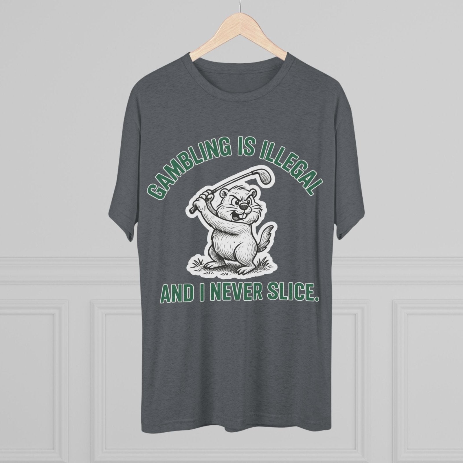 Funny Movie Quote Tee, 80s Film Lines Shirt, Unisex Tri - Blend Crew Tshirt, Bushwood Golf Movies Gift, Vintage Movie Lover Top - Selden &amp; Kingsley