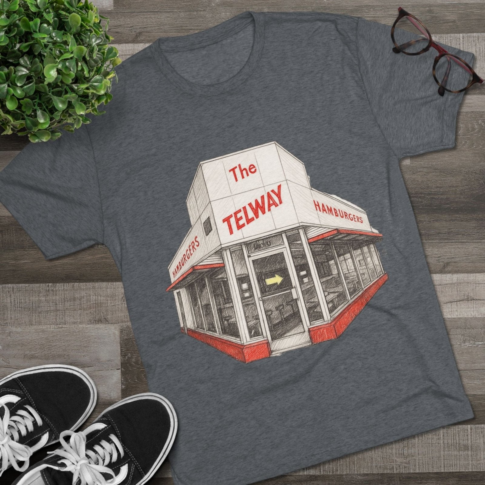Hamburger Lover Tee, Detroit Burger Shirt, Foodie Apparel, Comfortable Graphic T-Shirt, Unisex T-Shirt - Selden &amp; Kingsley