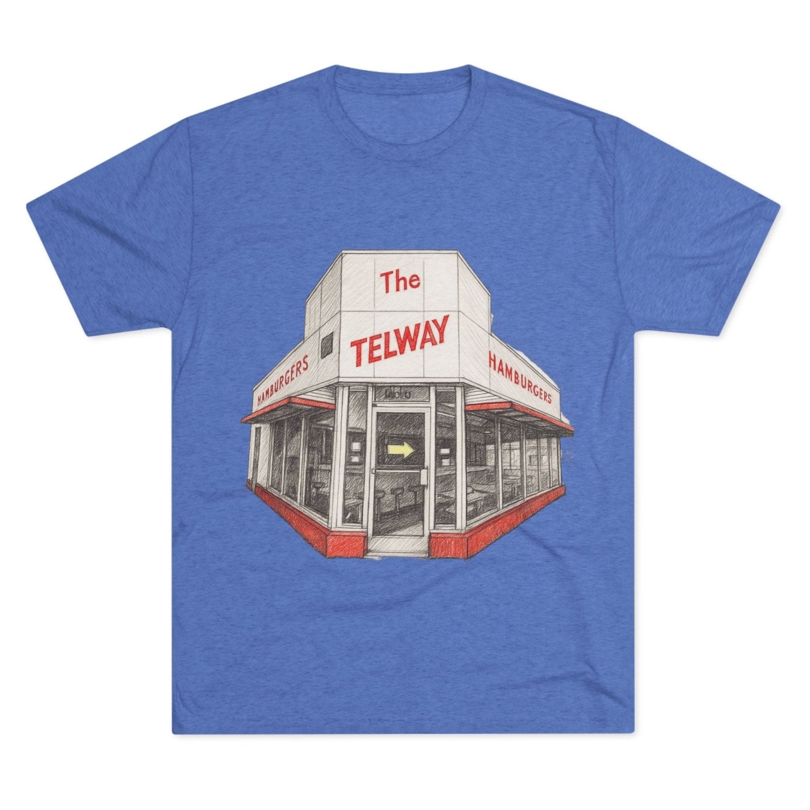 Hamburger Lover Tee, Detroit Burger Shirt, Foodie Apparel, Comfortable Graphic T-Shirt, Unisex T-Shirt - Selden & Kingsley
