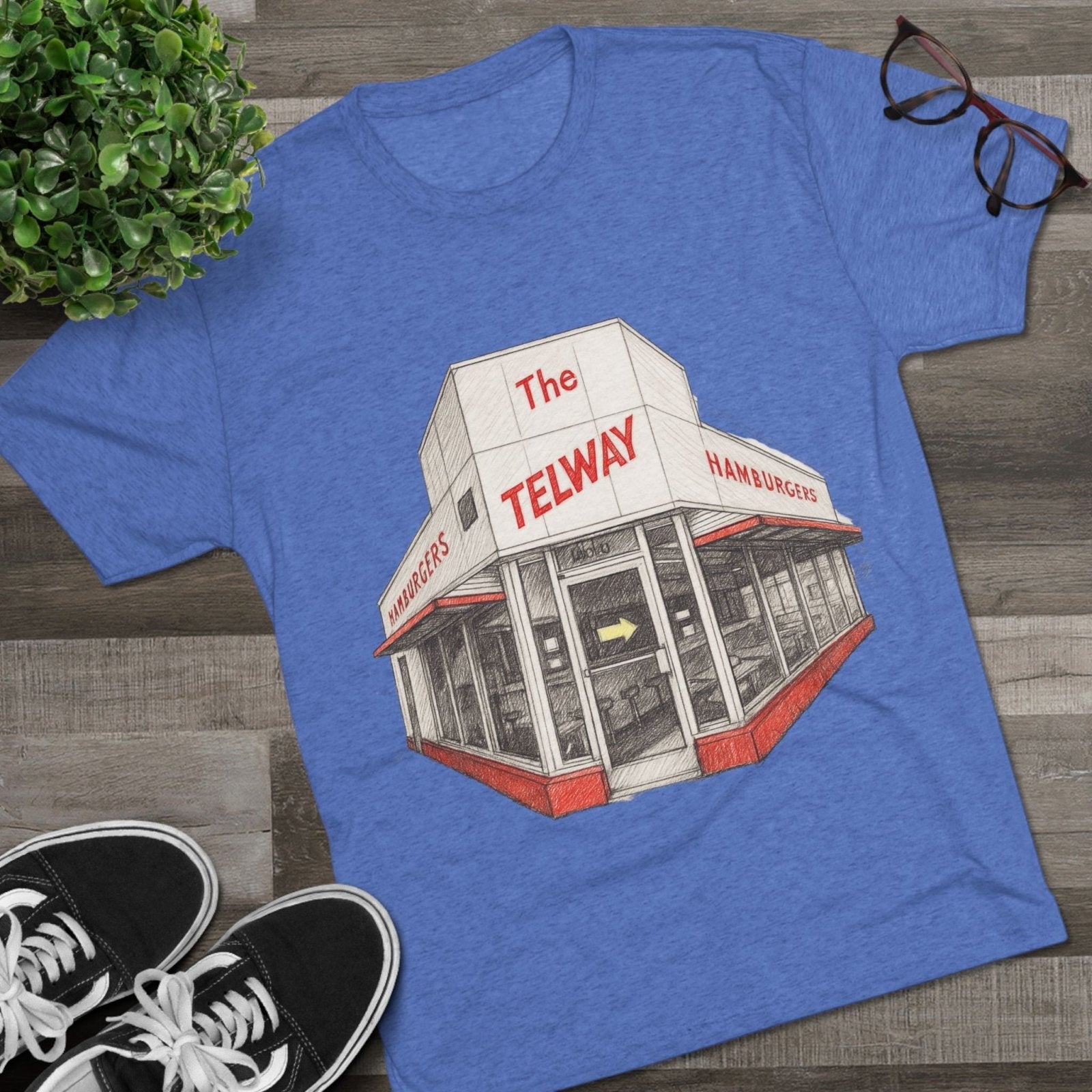 Hamburger Lover Tee, Detroit Burger Shirt, Foodie Apparel, Comfortable Graphic T-Shirt, Unisex T-Shirt - Selden &amp; Kingsley