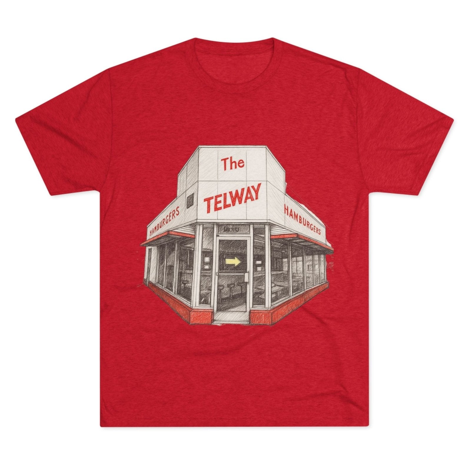 Hamburger Lover Tee, Detroit Burger Shirt, Foodie Apparel, Comfortable Graphic T-Shirt, Unisex T-Shirt - Selden & Kingsley