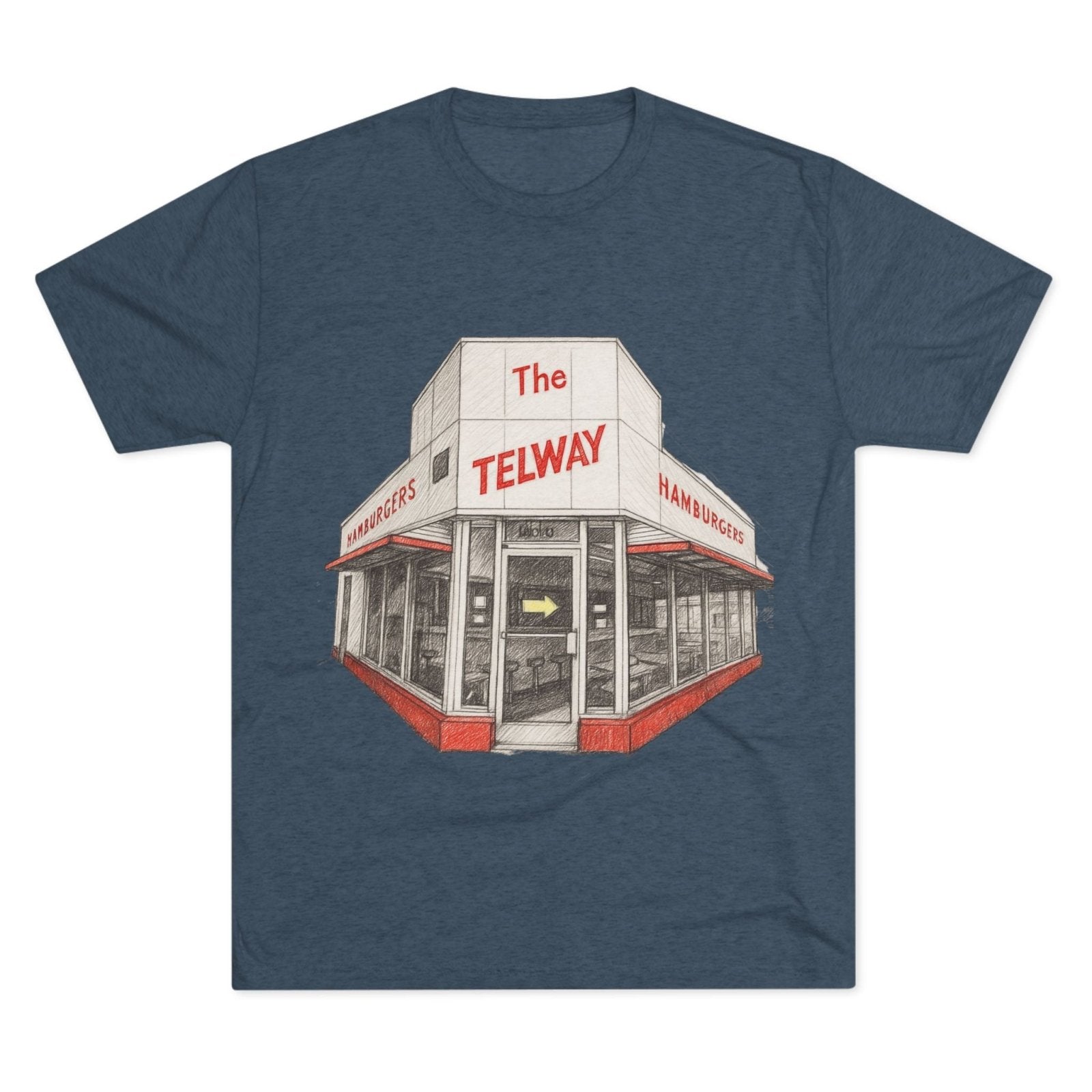 Hamburger Lover Tee, Detroit Burger Shirt, Foodie Apparel, Comfortable Graphic T-Shirt, Unisex T-Shirt - Selden & Kingsley