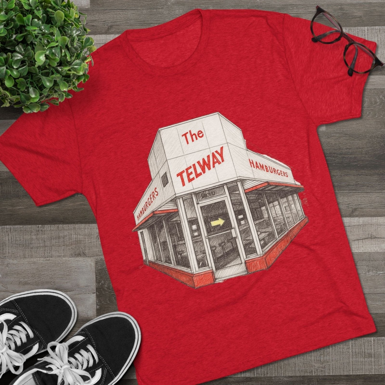 Hamburger Lover Tee, Detroit Burger Shirt, Foodie Apparel, Comfortable Graphic T-Shirt, Unisex T-Shirt - Selden &amp; Kingsley