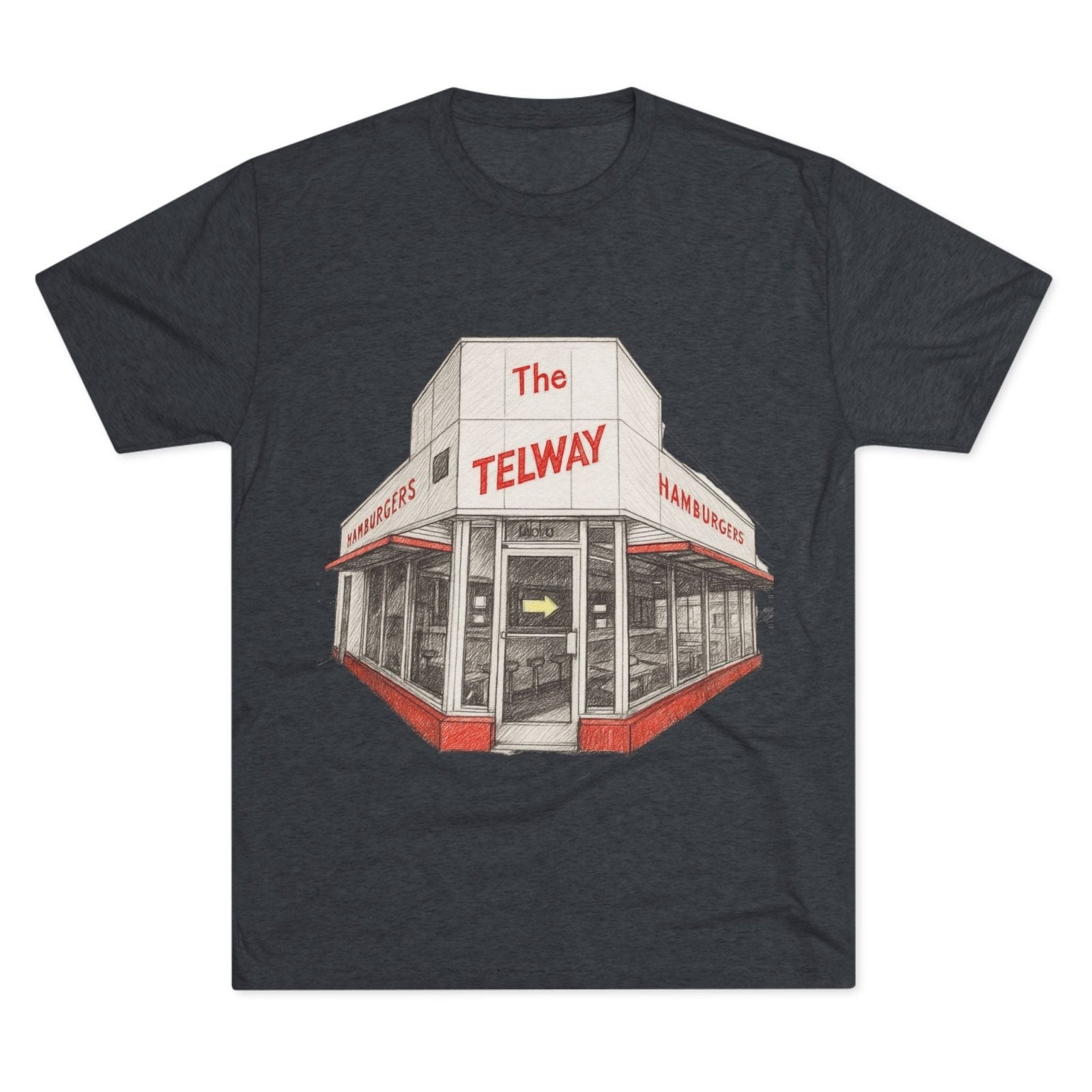 Hamburger Lover Tee, Detroit Burger Shirt, Foodie Apparel, Comfortable Graphic T-Shirt, Unisex T-Shirt - Selden & Kingsley