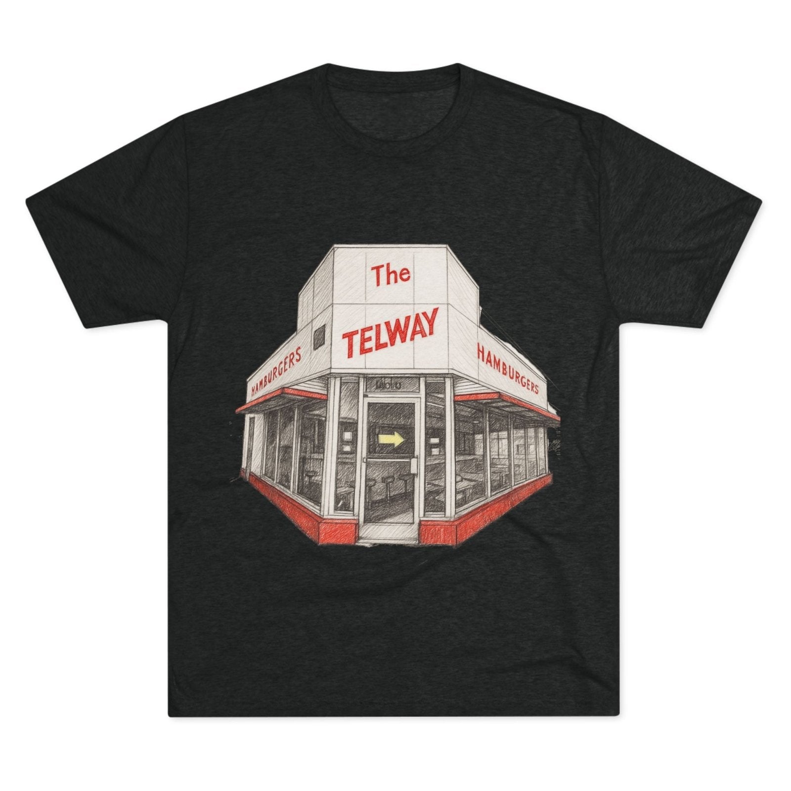 Hamburger Lover Tee, Detroit Burger Shirt, Foodie Apparel, Comfortable Graphic T-Shirt, Unisex T-Shirt - Selden & Kingsley