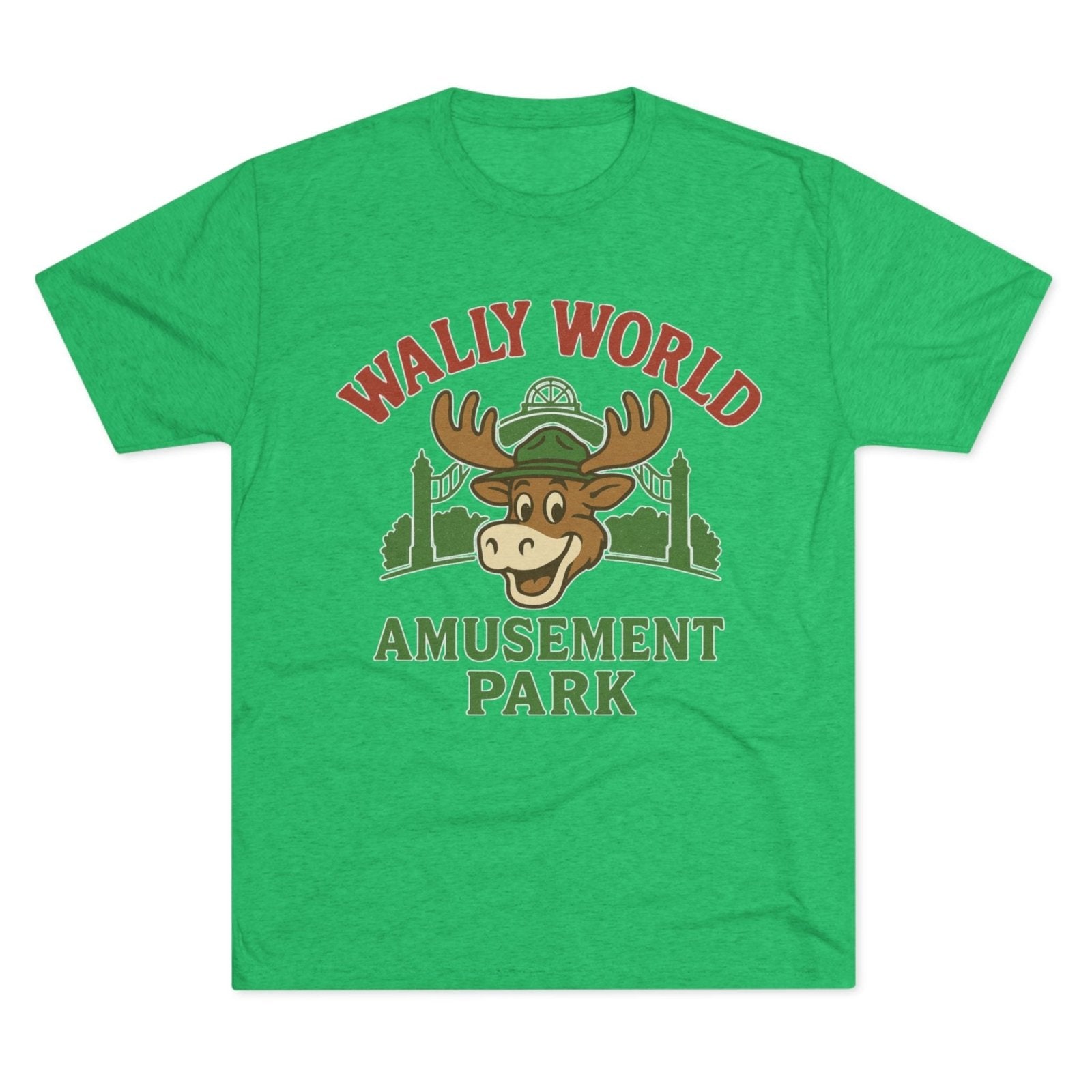 National Lampoon's Vacation Wally World Tri - Blend Tee, Griswold Family Christmas Gift, Retro 80s Movie Shirt, Funny Holiday Apparel, Clark - Selden & Kingsley