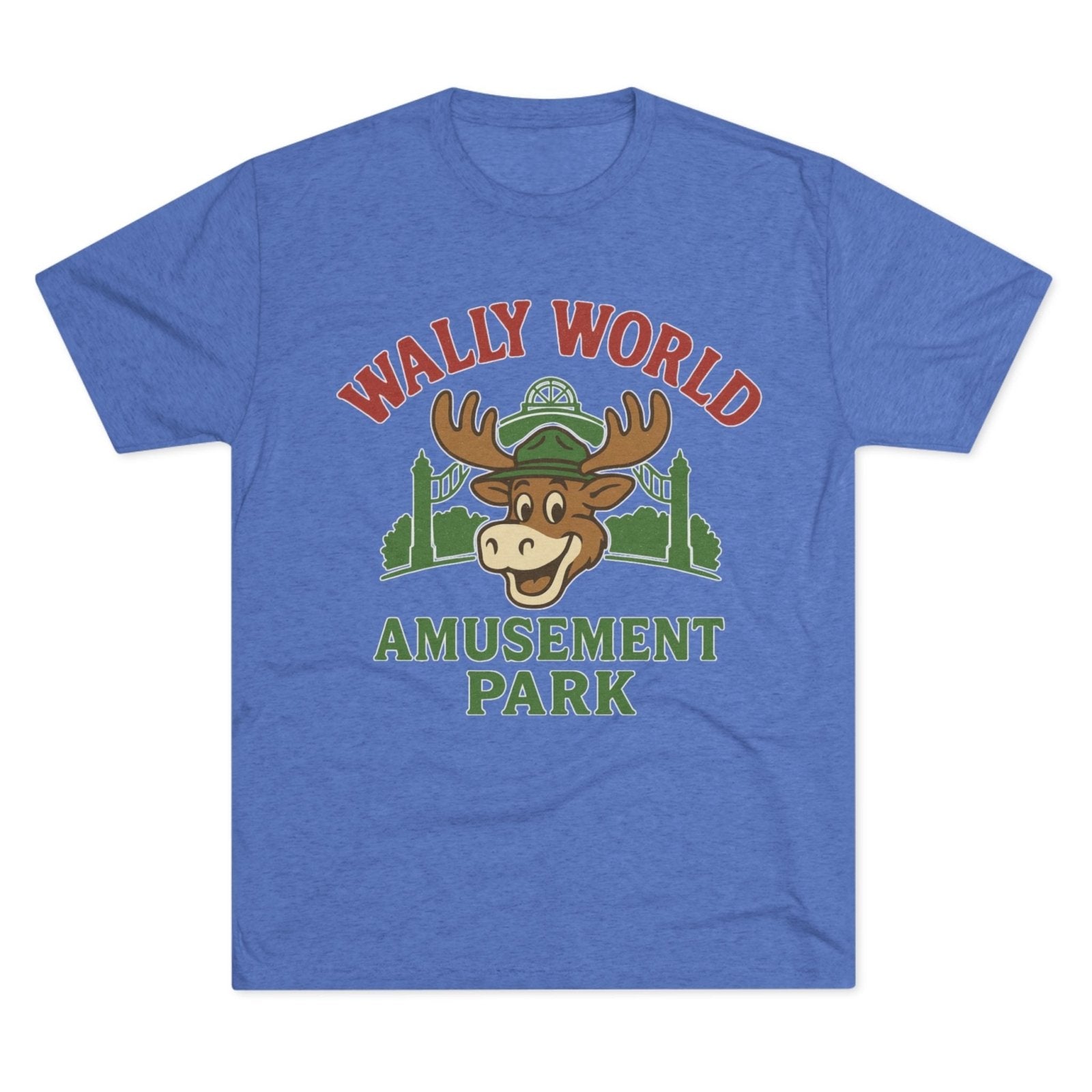 National Lampoon's Vacation Wally World Tri - Blend Tee, Griswold Family Christmas Gift, Retro 80s Movie Shirt, Funny Holiday Apparel, Clark - Selden & Kingsley
