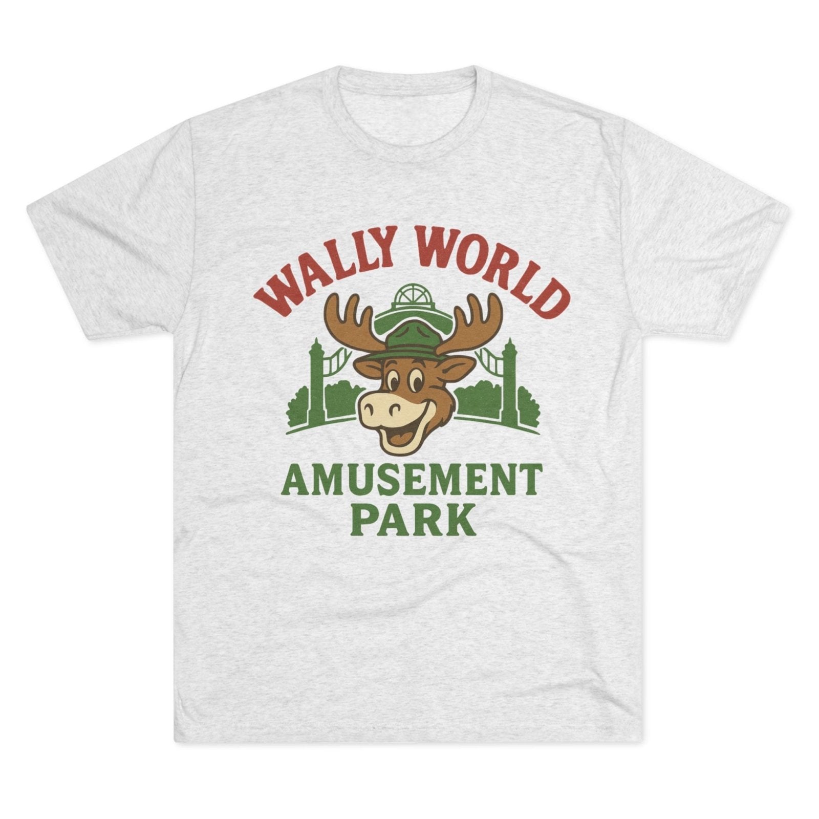 National Lampoon's Vacation Wally World Tri - Blend Tee, Griswold Family Christmas Gift, Retro 80s Movie Shirt, Funny Holiday Apparel, Clark - Selden & Kingsley